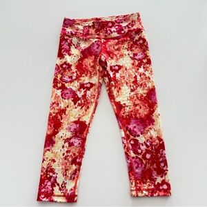 90 Degree By Reflex Bright Floral Leggings